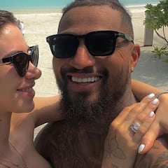 La sugerente imagen con la que Valentina Fradegrada ha felicitado a Prince Boateng