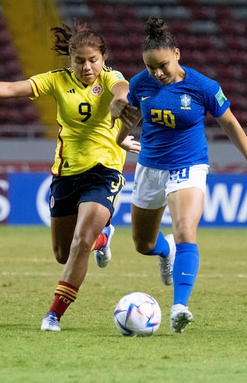 La Selección Colombia perdió 1-0 ante Brasil en cuartos de final y quedó eliminada del Mundial Femenino Sub 20. La Canarinha, a semis.