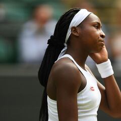 Cori Gauff: Halep ends teenager's historic Wimbledon run