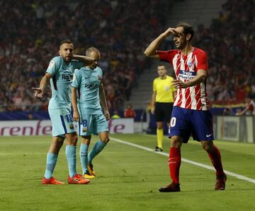 Jordi Alba and Juanfran