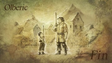 Hab&eacute;is completado la historia de Olberic, &iexcl;enhorabuena! 