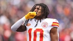 Why isn’t Isiah Pacheco playing for the Chiefs against the Panthers in Week 12? When will he be back?