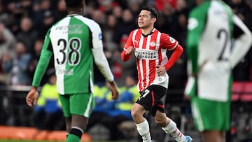 El fichaje estrella de San Diego FC disputó sus últimos minutos con el PSV Eindhoven este domingo y ahora preparará su debut en la liga norteamericana.