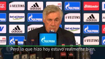 Ancelotti: "James no está al 100%, todavía tiene que mejorar"