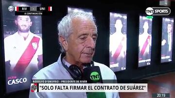 D'Onofrio da pistas sobre el mercado de pases de River