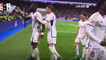 Salvar al Madrid cuando más te necesitan: golazo de Rüdiger directo al corazón del Bernabéu