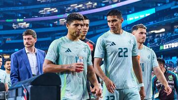 Así se repartieron los minutos en la Selección Mexicana durante la fecha FIFA