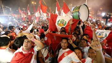 Apoteósico recibimiento a Perú a su llegada a Buenos Aires