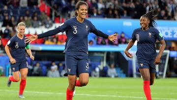 Goleada de Francia a Corea en el estreno del Mundial femenino