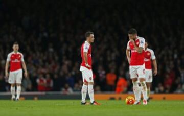 Las mejores imágenes del clásico de Londres en Arsenal y Alexis en el Emirates Stadium.