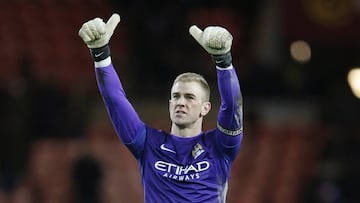 Joe Hart after last night&#039;s win over Sunderland