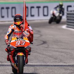Márquez cerraría el título ganando en Aragón y Tailandia
