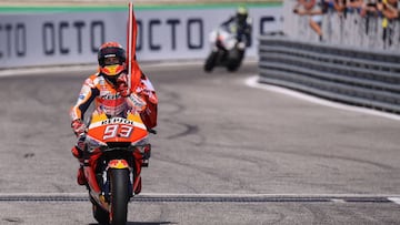 Márquez cerraría el título ganando en Aragón y Tailandia