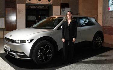 La delantera del Atlético de Madrid y de la selección española, Eva Navarro. 
 