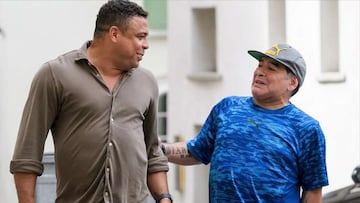 La emotiva anécdota de Ronaldo con Maradona que aplaude el mundo del fútbol