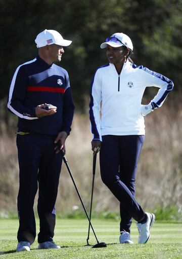 Kelly Slater y Condoleezza Rice.