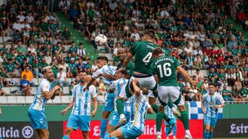 Puric, en su debut con el Racing de Ferrol.