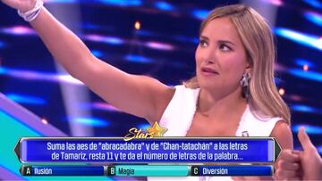 El espect¨¢culo de Alba Carrillo en ¡®El Cazador¡¯: ¡°Este me quiere largar para casa¡±