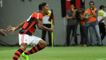 Mejor imposible: Berrío se estrena con gol en Brasil