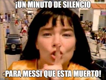 El discreto empate de Argentina ante Islandia provocó una larga lista de creaciones en las redes sociales, donde el 10 fue el gran protagonista.
