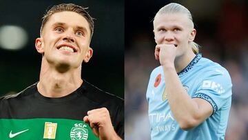 Sporting Lisboa y Rúben Amorim reciben al Manchester City de Pep Guardiola en un partido que servirá para ver cara a cara a dos impresionantes goleadores.