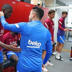 Xavi, muy decepcionado con Dembélé