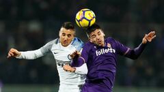 Fiorentina 1-1 Inter: goles, resumen y resultado
