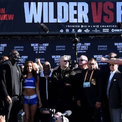Wilder, examen contra Fury con Joshua en el horizonte