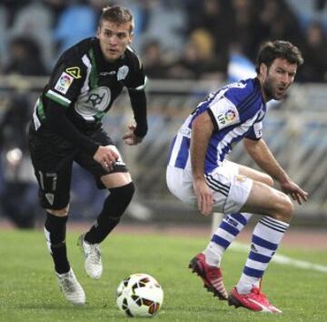 Imanol Agirretxe y Adrián Javier Gunino.