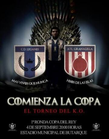 Los carteles del Leganés