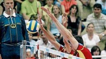 <b>UN MURO. </b>Cuando mejoró el bloqueo, España reaccionó.