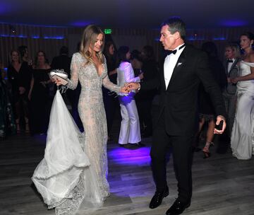Nicole Kimpel y Antonio Banderas.
