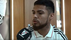 Paulo Díaz: "La intensidad en River es como en la selección"
