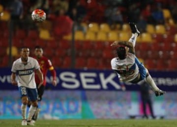 Uno de los mejores goles de la campaña. Noir y su chilena en el partidazo que le ganaron a Unión.
