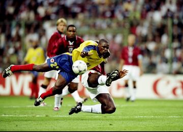 Preciado debutó con gol en su primer partido como mundialista.