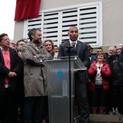 Mauro Silva por fin tiene su calle en A Coruña 13 años después