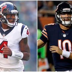 Mitchell Trubisky y Deshaun Watson jugarán el Pro Bowl