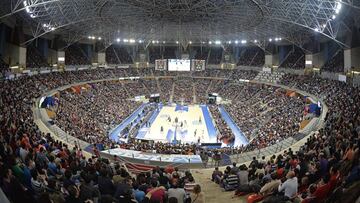 El Fernando Buesa Arena de Vitoria, con capacidad para 15.000 espectadores, acoger&aacute; desde ma&ntilde;ana la Copa del Rey. 