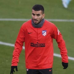 El Atlético volvió al trabajo con Correa, pero todavía sin Vitolo