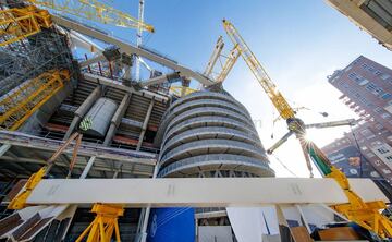 Vista de las obras en el exterior. 