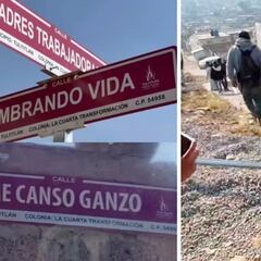 Adiós a la 4T: vecinos de Tutitlán retiran las placas de nomenclatura del gobierno de Morena