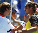 Ferrer y Granollers, eliminados; Almagro sigue soñando