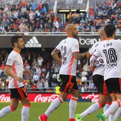 Resumen y goles del Valencia-Deportivo de la Liga Santander