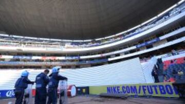 Comienza remodelación en el Azteca para recibir a la NFL