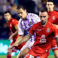 Valladolid 1-1 Espanyol: resumen, goles y resultado del partido