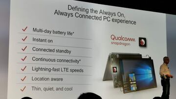 Qualcomm va por el mercado de portátiles con el Snapdragon 8cx