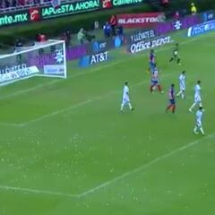 Chivas Keeper hits a 94th-minute goal from his own area