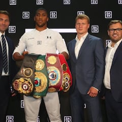 Joshua y Povetkin, primer careo eclipsado por Matchroom
