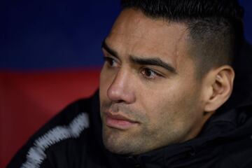 Mónaco visitó al Atlético de Madrid en partido de Champions League. Falcao regresó a Madrid después de 5 años.