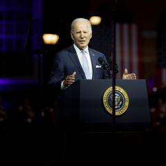 What were the main talking points in President Biden’s prime time speech to the nation?
